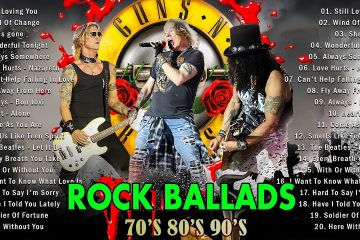 Scorpions, Bon Jovi, Aerosmith, Led Zeppelin, GNR 🔥 Top 100 Rock ballads 80s 90s Collection