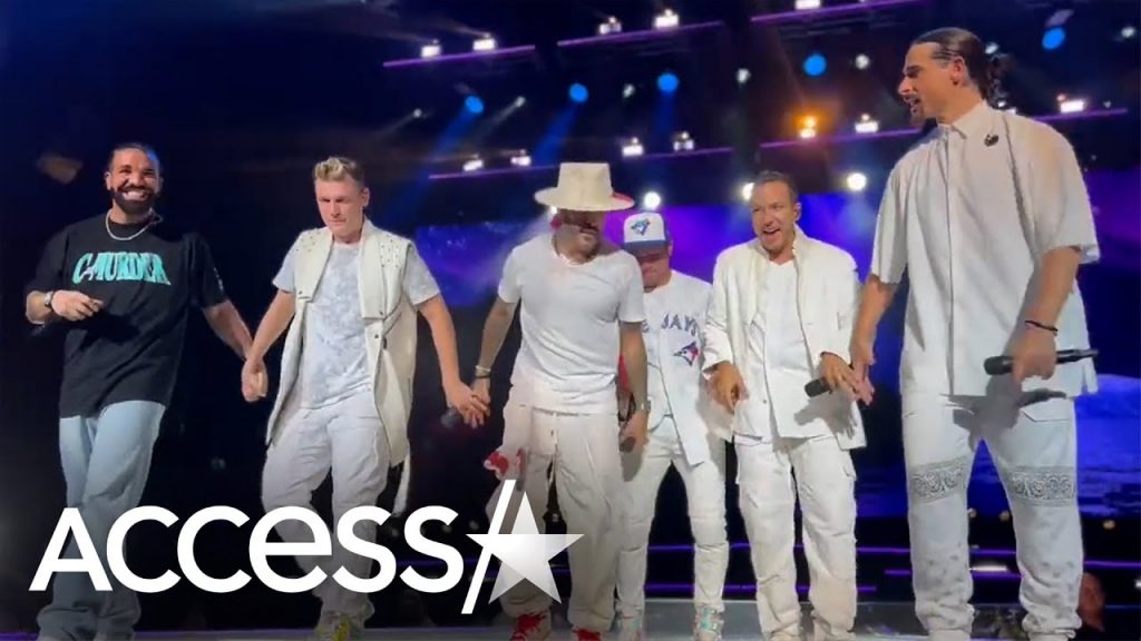 Drake Joins Backstreet Boys For EPIC Onstage Collab