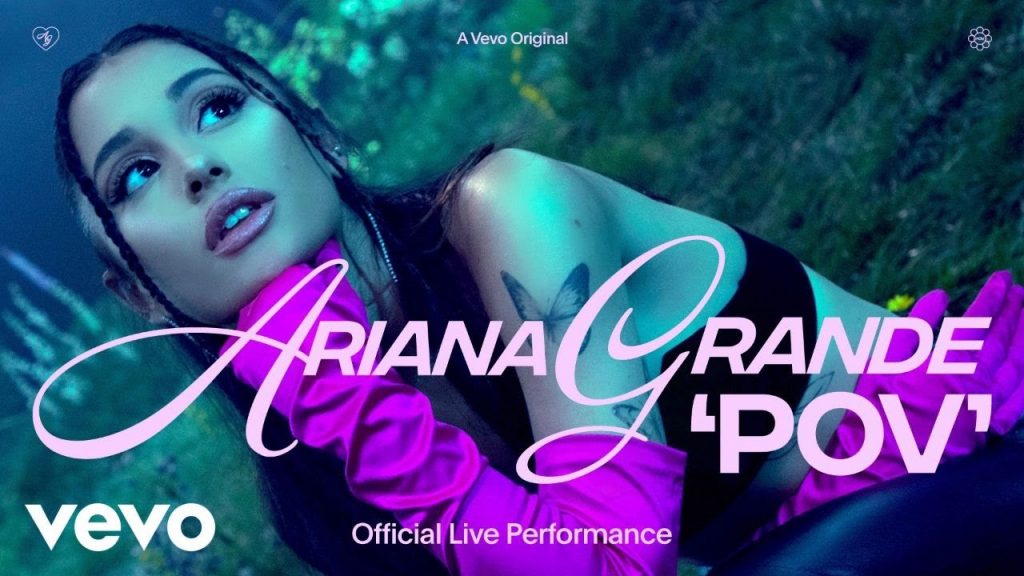 Ariana Grande – pov (Official Live Performance) | Vevo