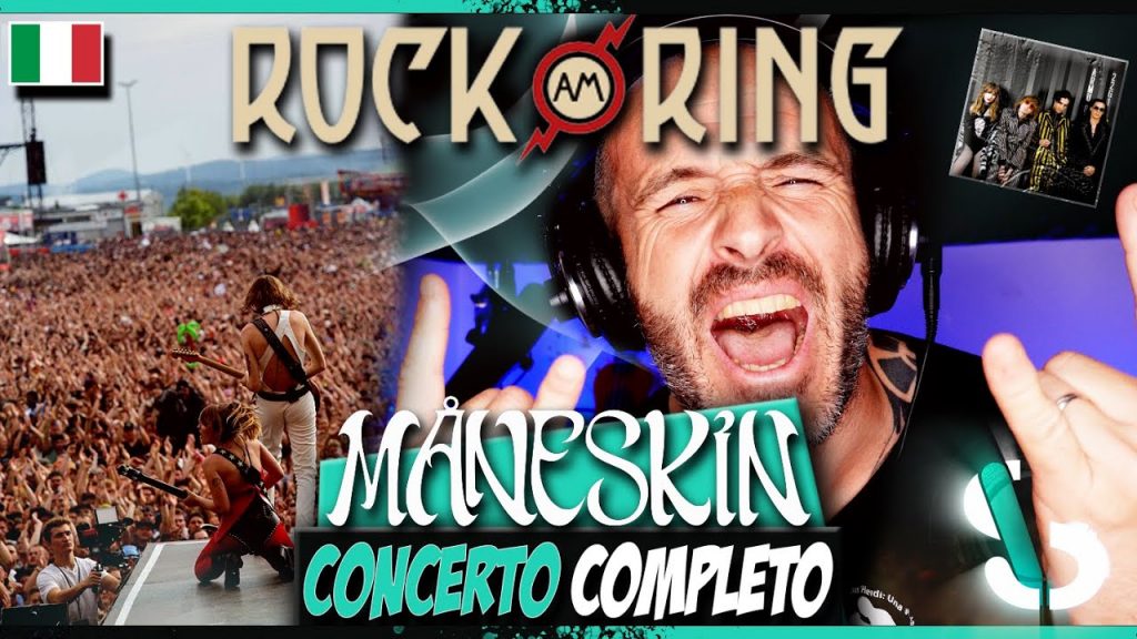 Måneskin al ROCK AM RING (3/6/22) – concerto COMPLETO REACTION