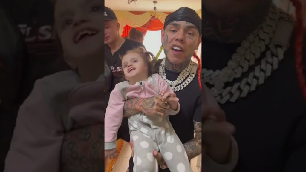 6ix9ine gives $15.000 to kid with down syndrom