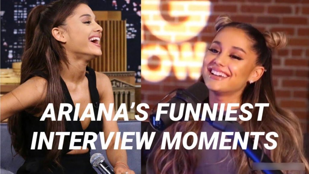 Ariana Grande's Funny Interview Moments (2021)