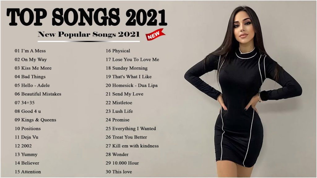 Pop Hits 2021- Doja Cat, Ariana Grande, The Weeknd, Maroon 5, Justin Bieber -Best English Song 2021