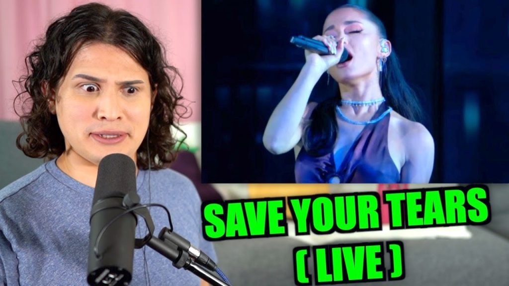 Vocal Coach Reacts to Save Your Tears (Live)