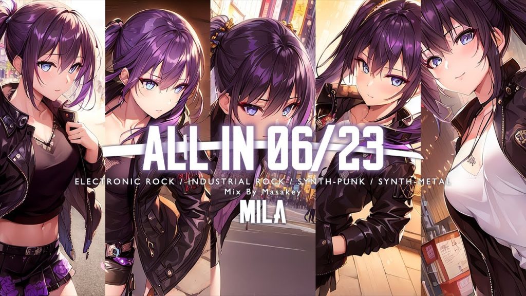 Industrial Metal / Aggressive / Electric Rock / Cyberrock Mix  "ALL IN MILA 06/23"