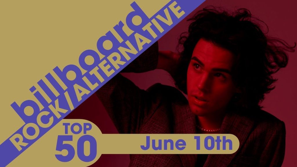 Billboard Hot Rock/Alternative Songs Top 50 (June 10th, 2023)