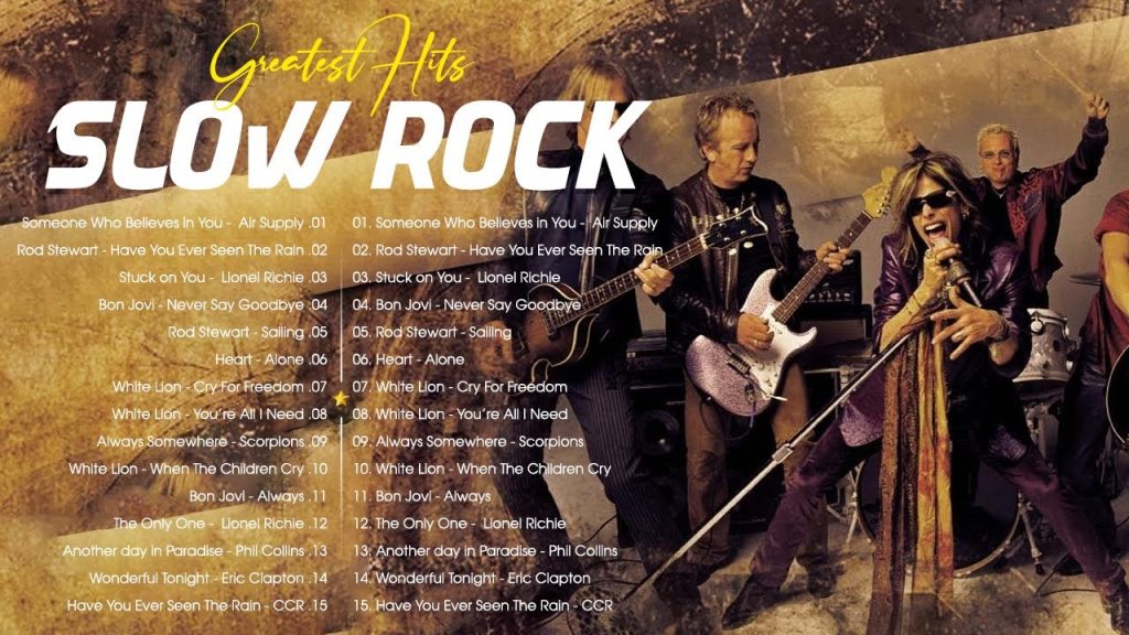 Top 40 Slow Rock Ballads 70s 80s 90s ? Aerosmith, GnR, Bon Jovi, Scorpions, Nirvana Vol.21