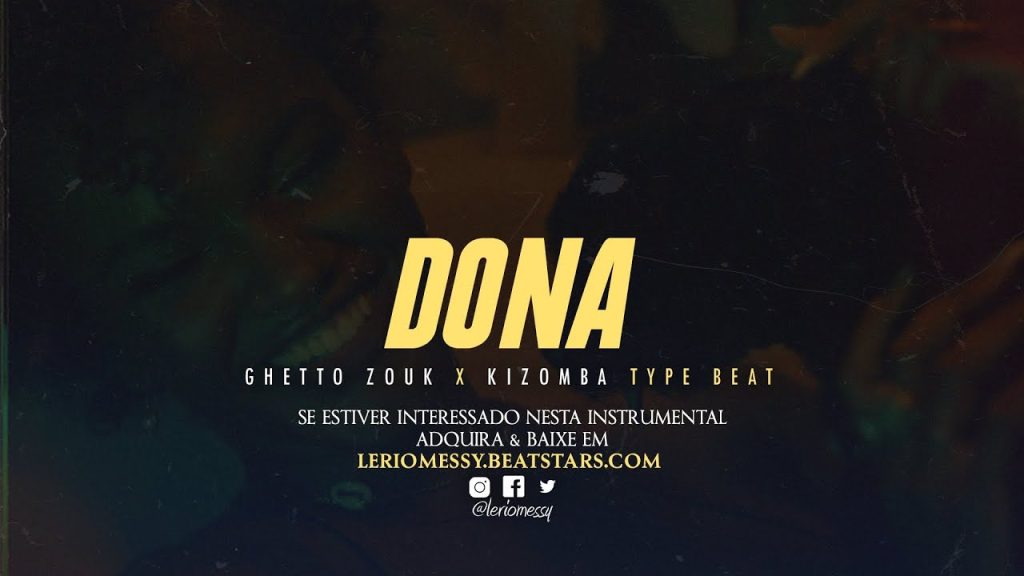"DONA" Ghetto Zouk type beat  ✖ Elji beatzkilla type beat -Tarraxa ✖ Kizomba instrumental 2024